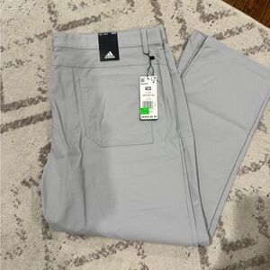 Adidas Men's Light Gray Golf Pants